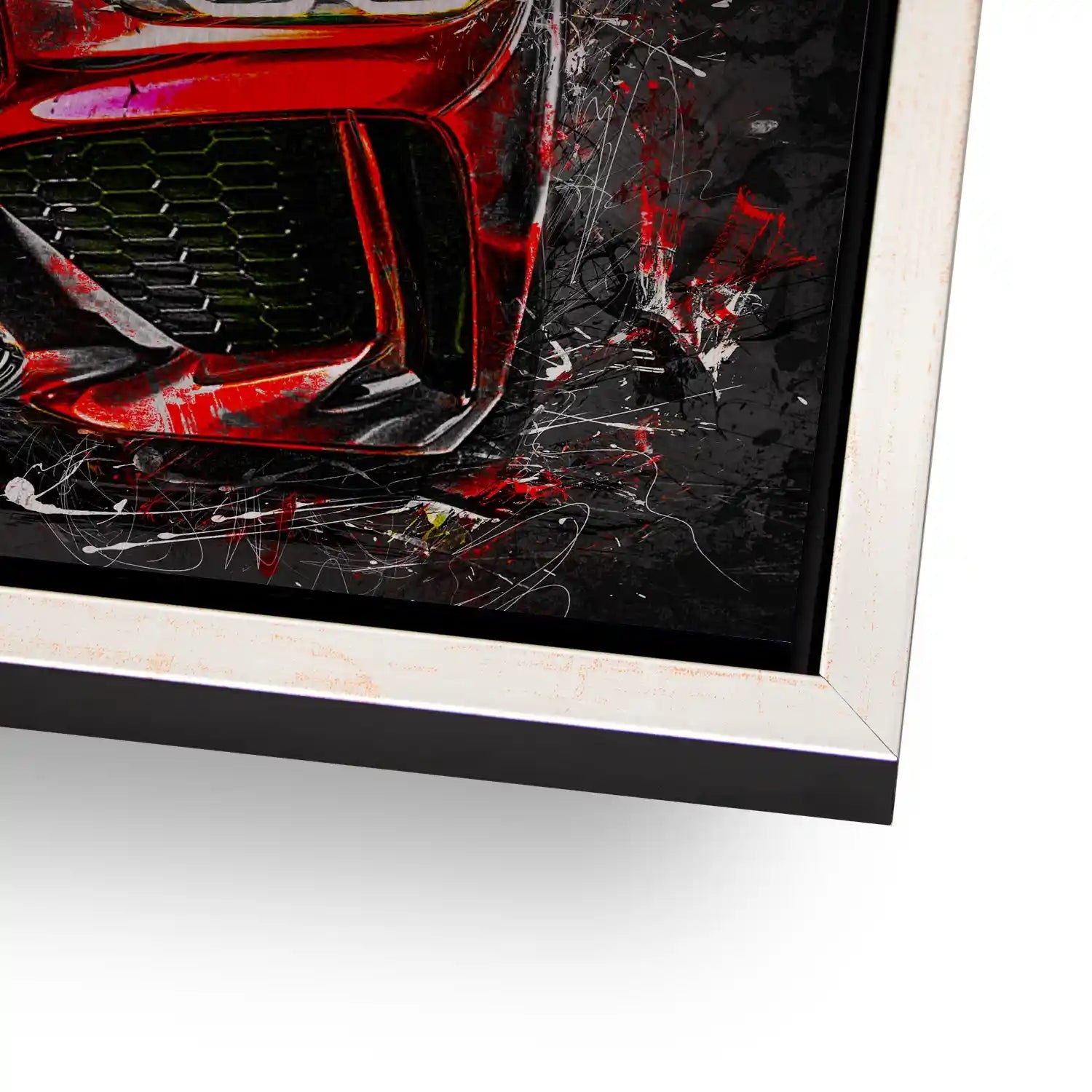 BMW M4 Abstrakt Style Alu Gebürstet INGALERIE