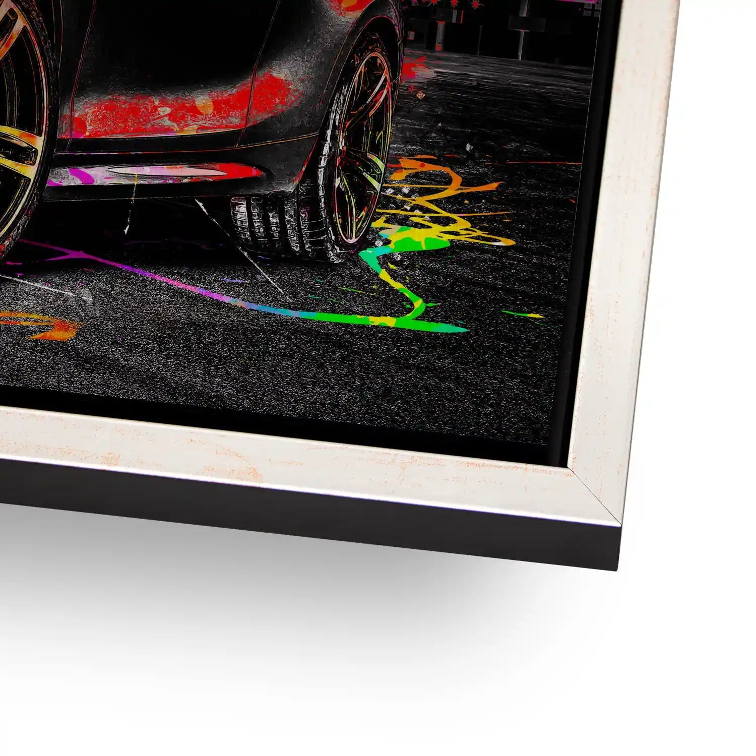 BMW M2 Pop Art Style Alu Gebürstet INGALERIE