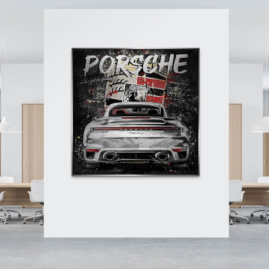 Shadowline Porsche Turbo Alu gebürstet Bild INGALERIE