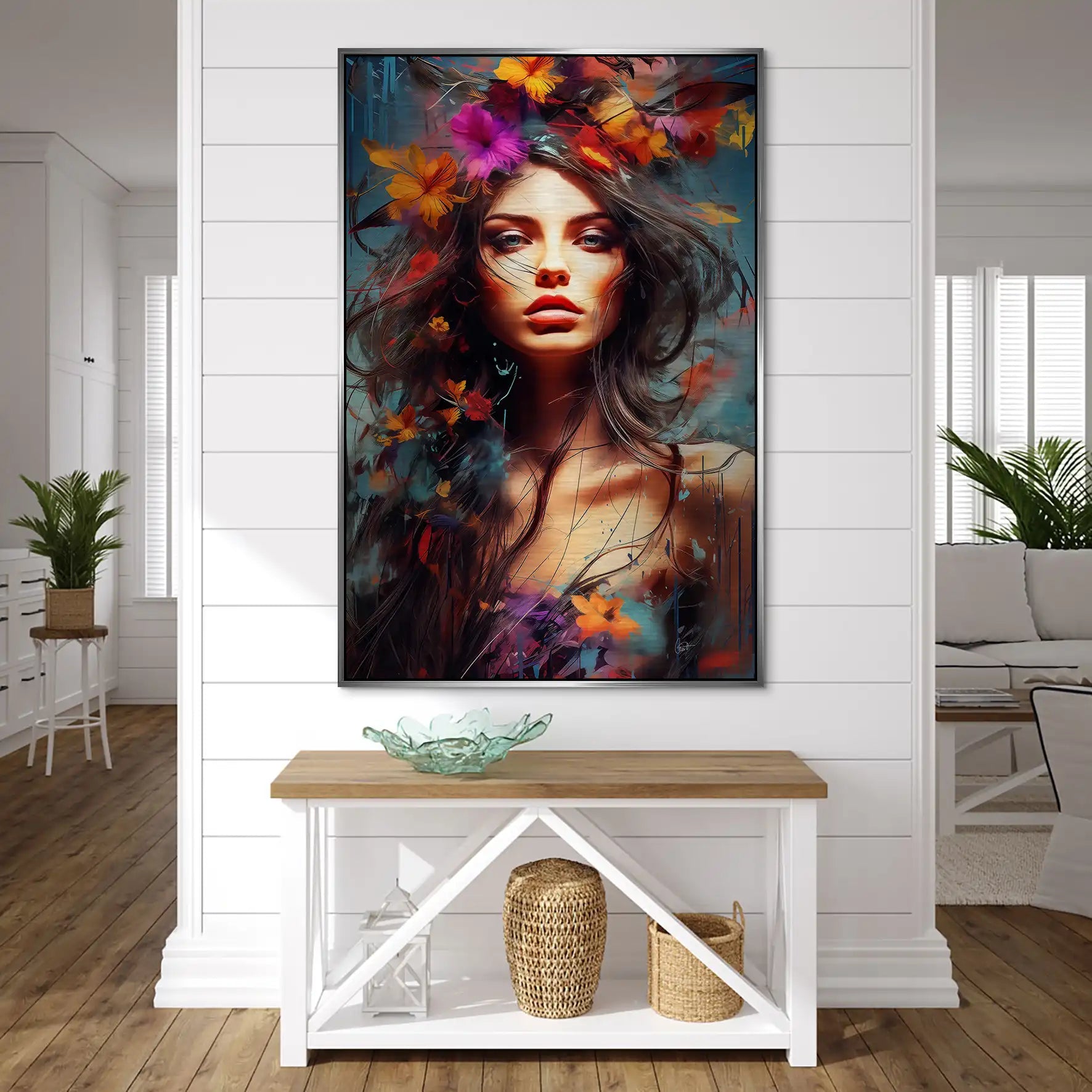 Beauty Art Abstrakt Alu Gebürstet Bild INGALERIE