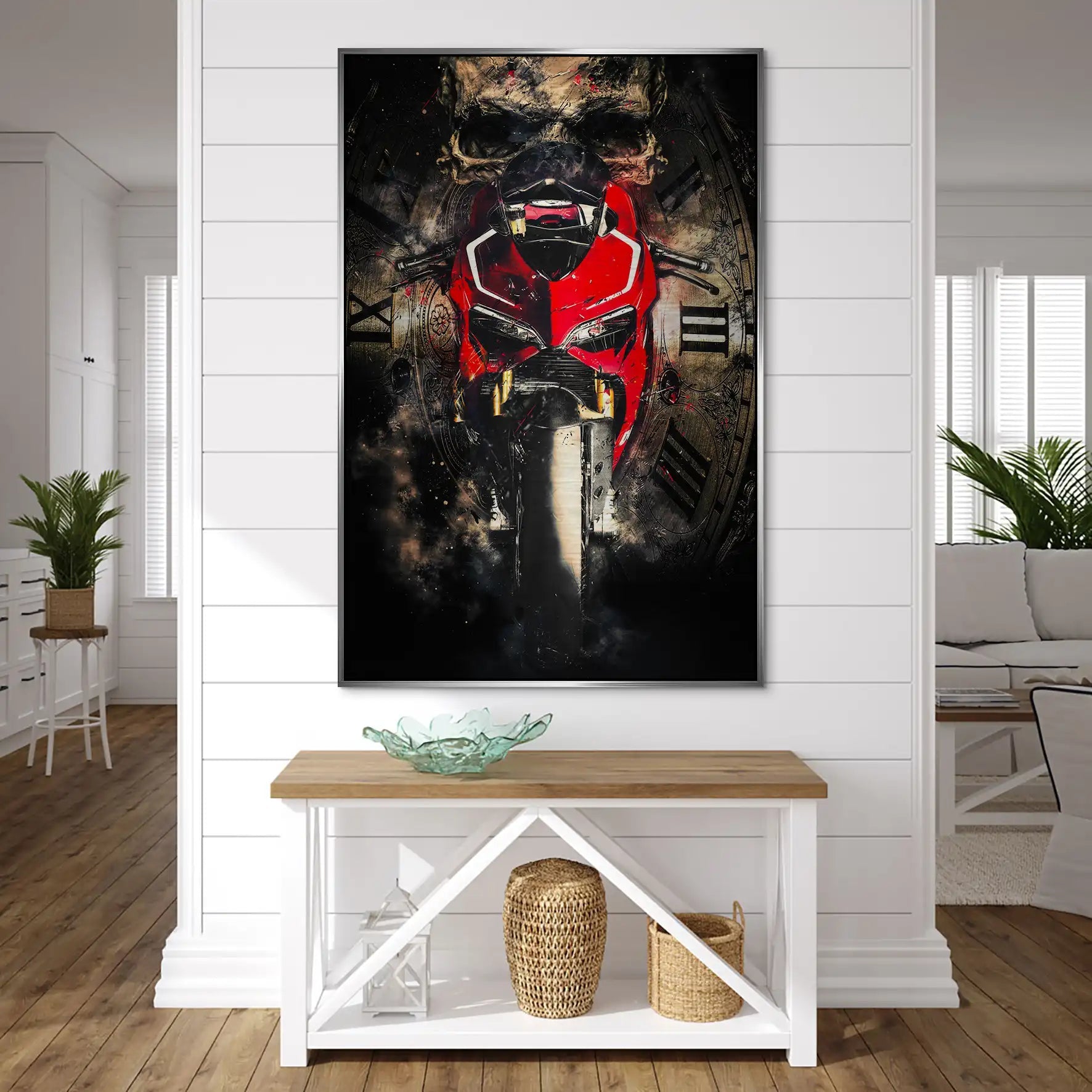 Ducati Totenkof AluDibond Gebürstet INGALERIE