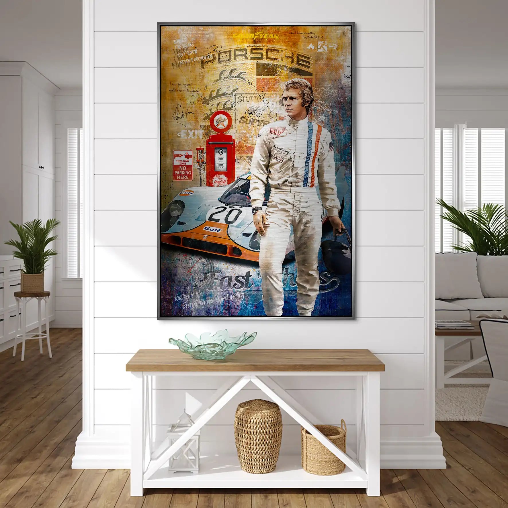 Steve Fast Wheels AluDibond Gebürstet INGALERIE