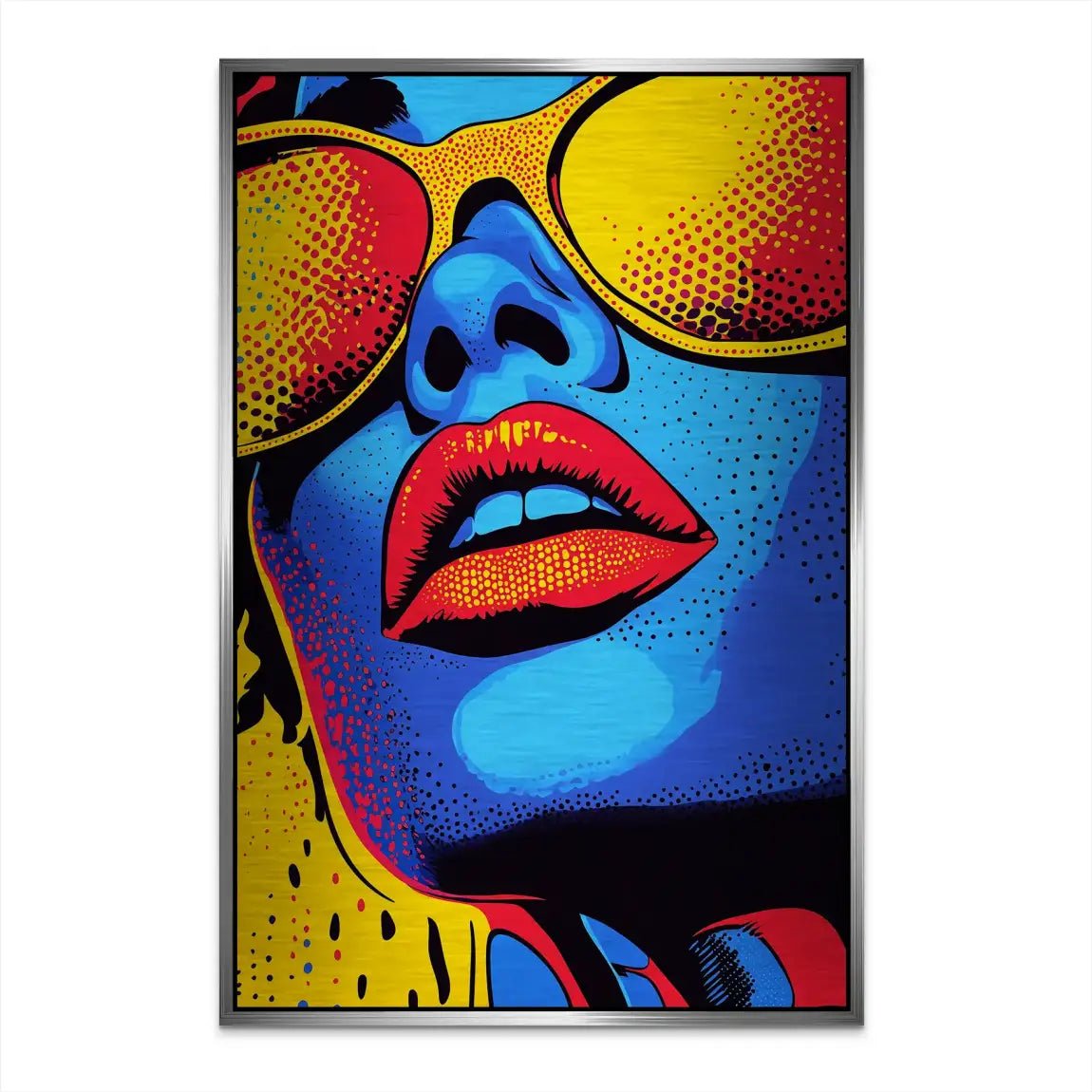 In the Sun Pop Art AluDibond Gebürstet INGALERIE
