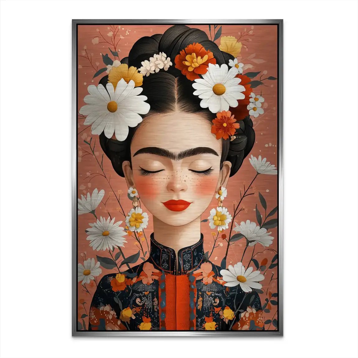 Frida Flower Nr.3 AluDibond Gebürstet INGALERIE