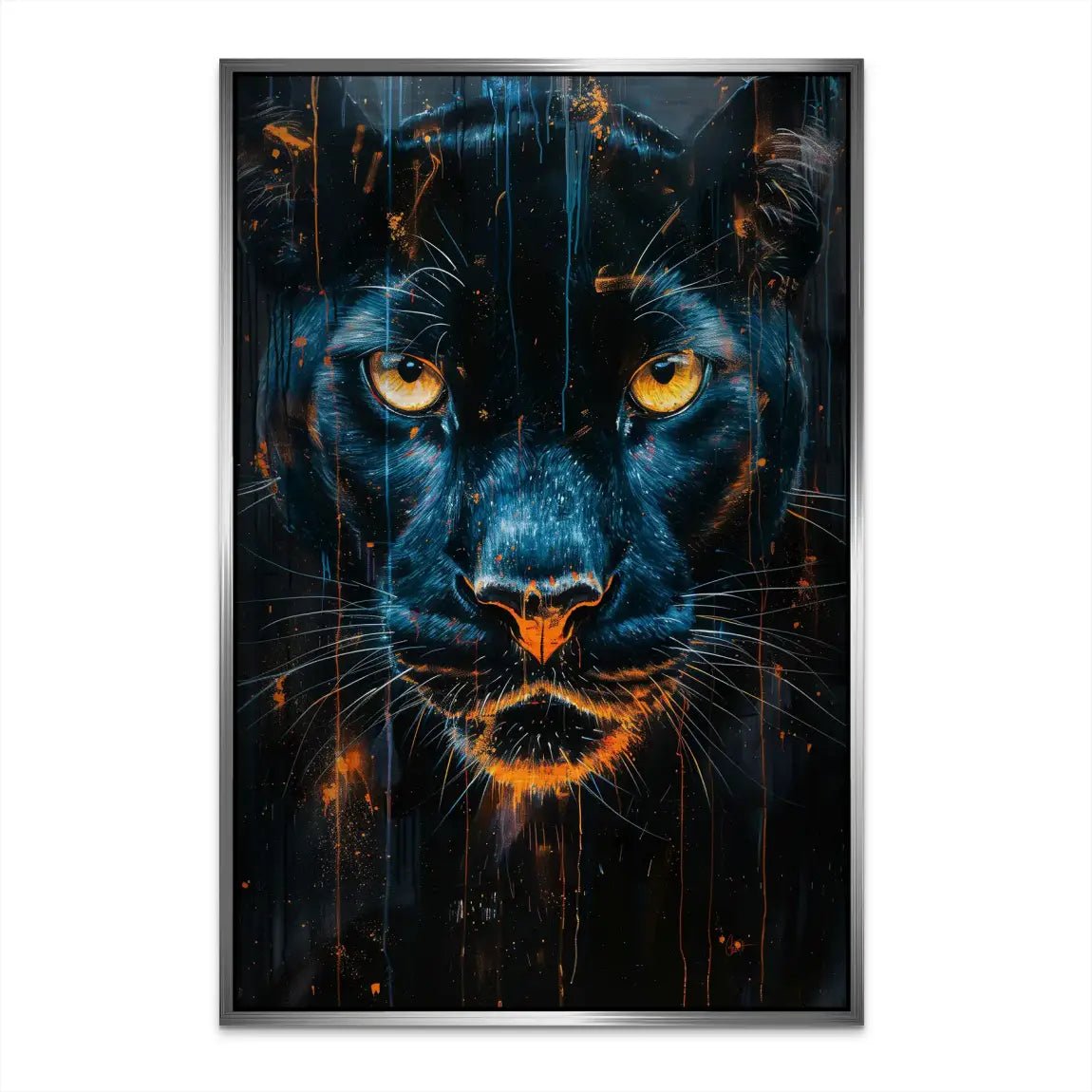 Black Panther AluDibond Gebürstet INGALERIE