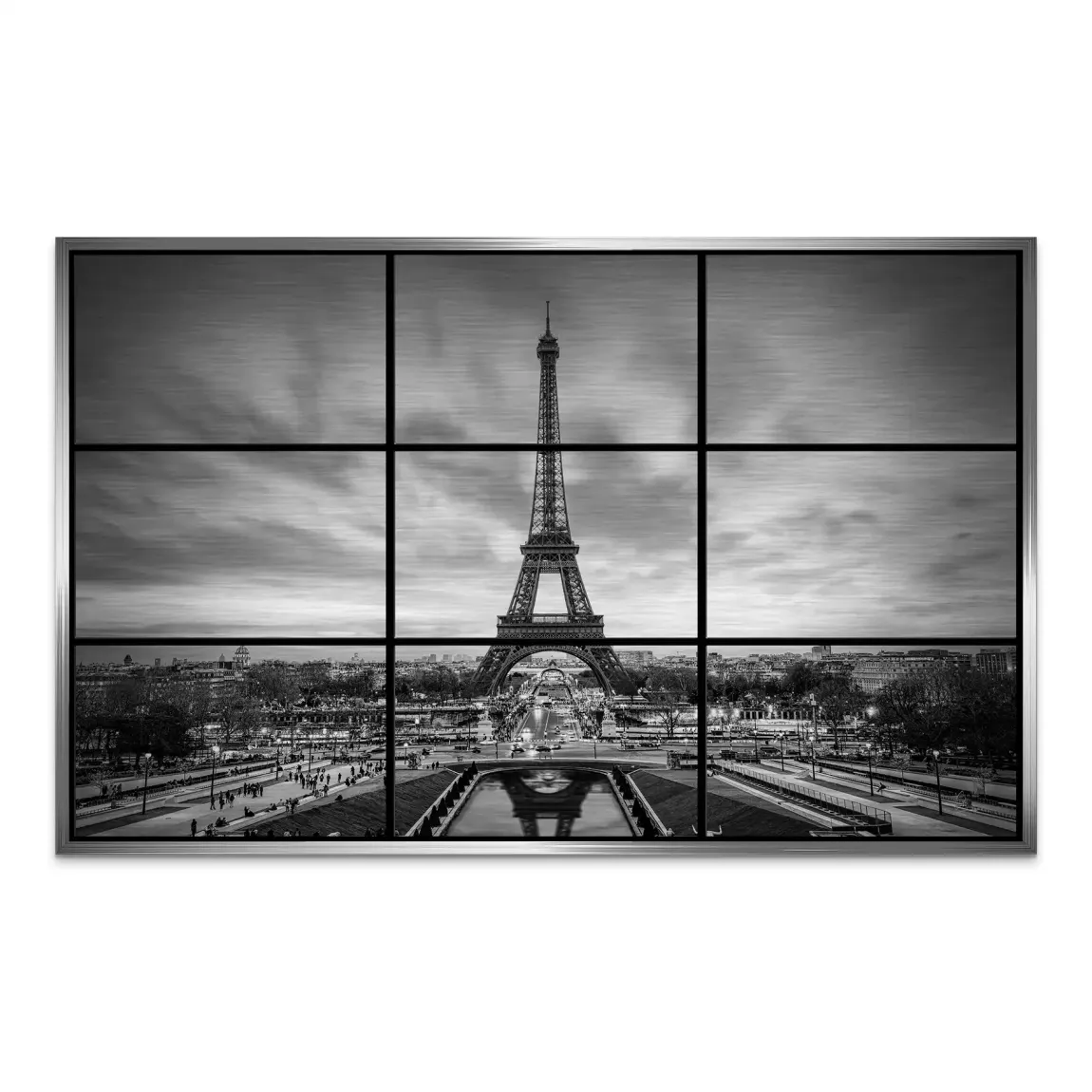 Paris Noir Alu Gebürstet