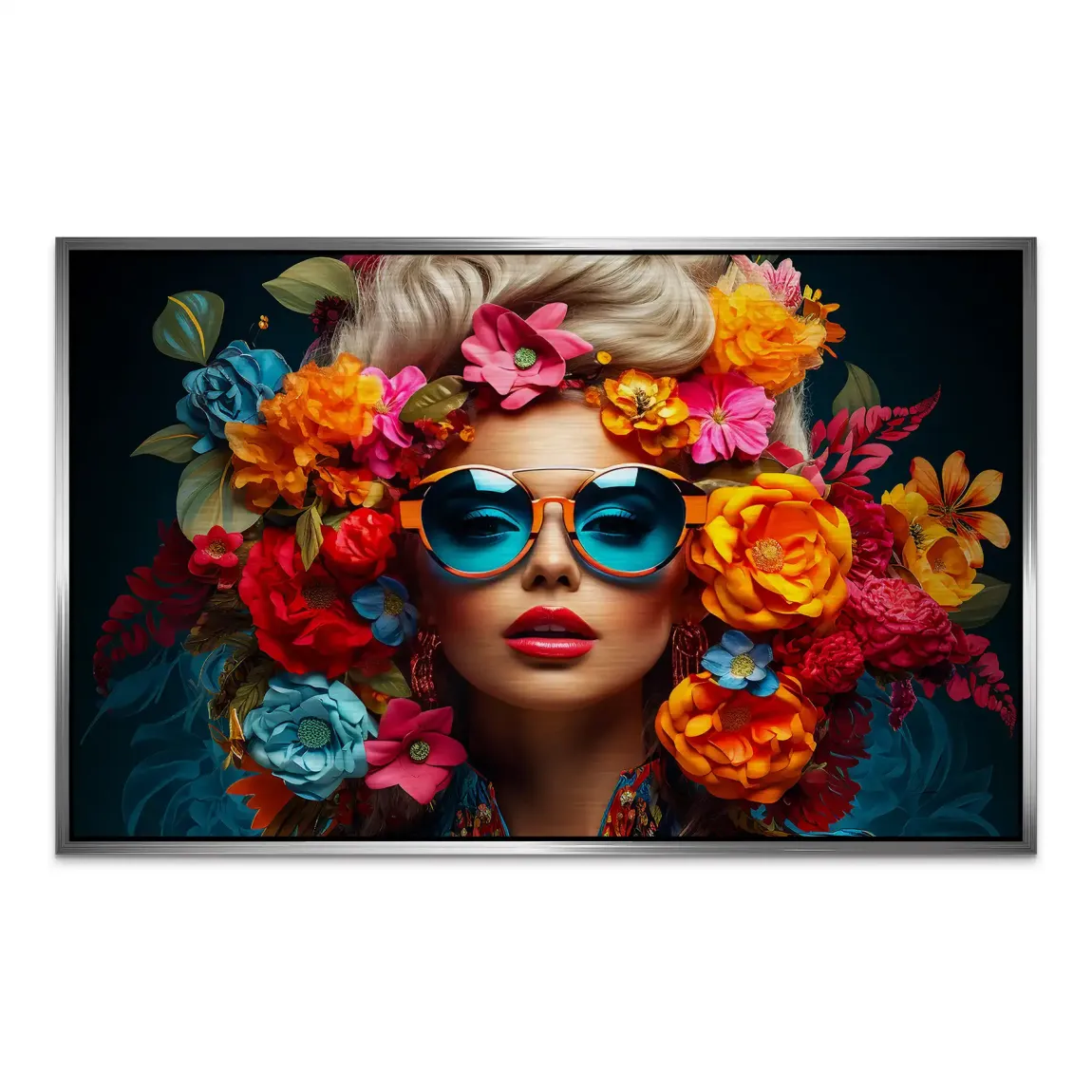 Floral Shades AluDibond Gebürstet