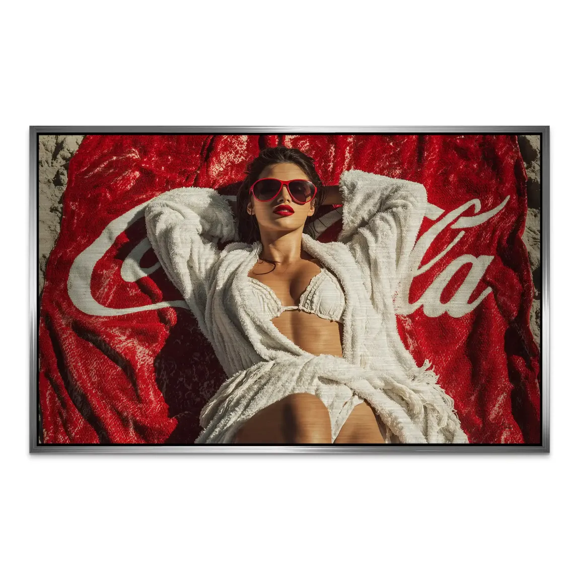 Coca Beach Dream AluDibond Gebürstet