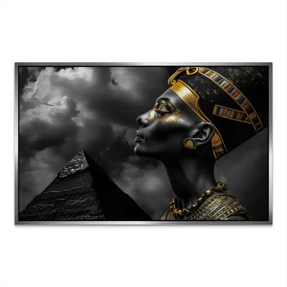 Queen Kleopatra Nr.4 Dark AluDibond Gebürstet INGALERIE