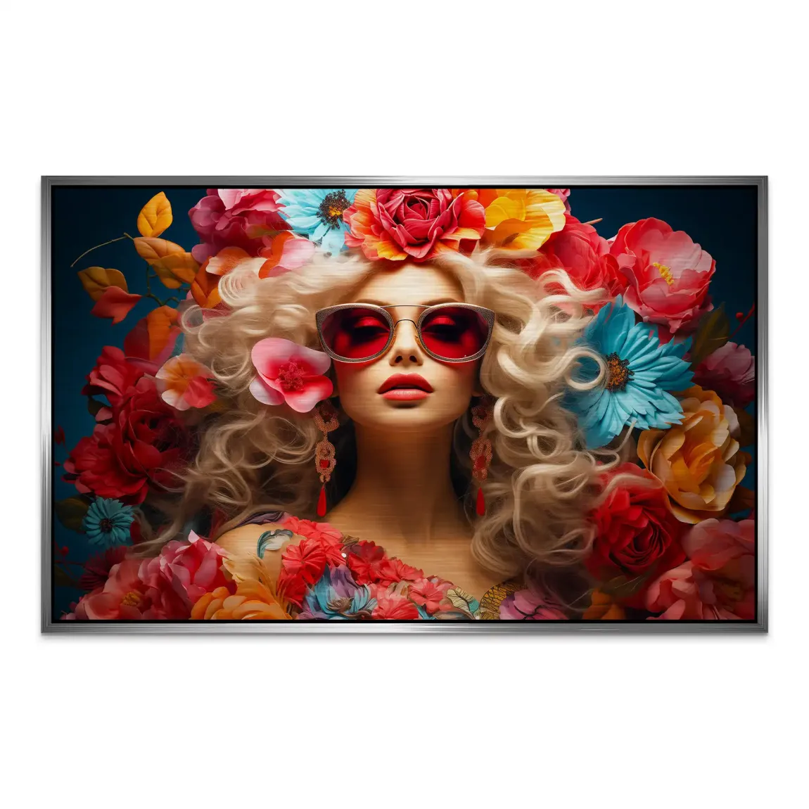 Flower Queen AluDibond Gebürstet