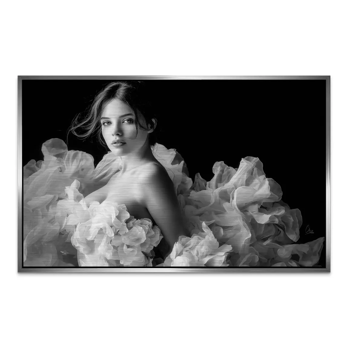 Whispering Beauty AluDibond Gebürstet