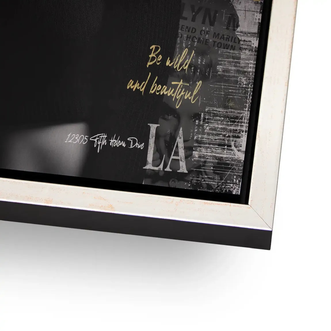Marilyn Monroe Legend Aluminiumbild gebürstet
