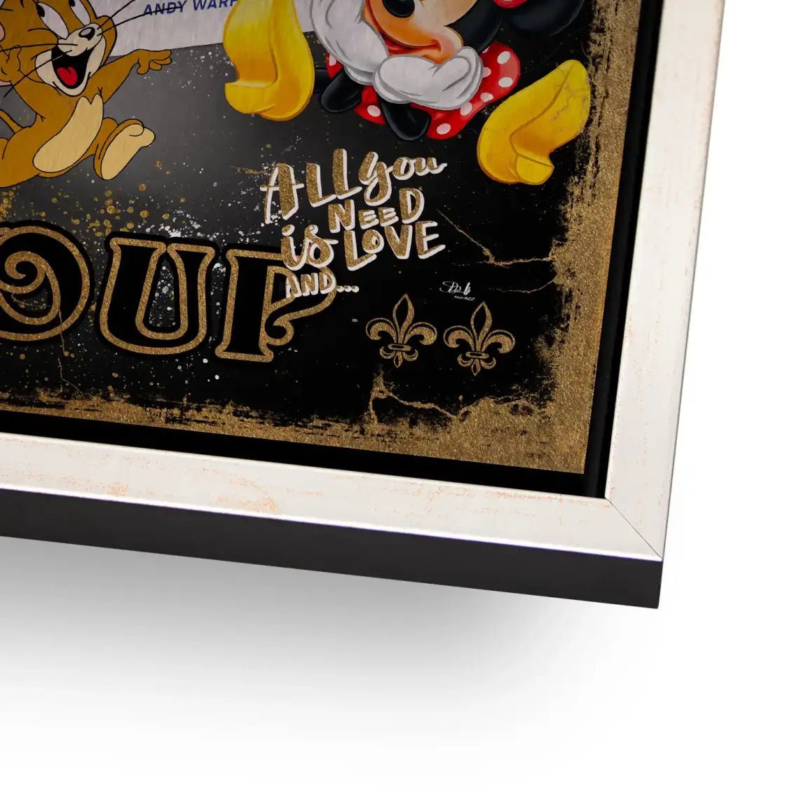 Micky Brillo Box Comic Art Alu Gebürstet INGALERIE