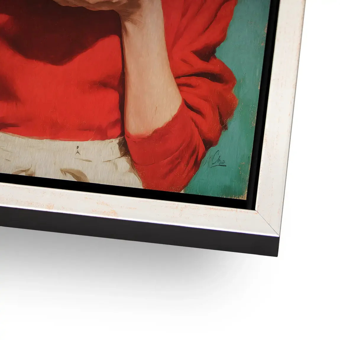 Audrey Hepburn Pasta Moments Alu Gebürstet Bild