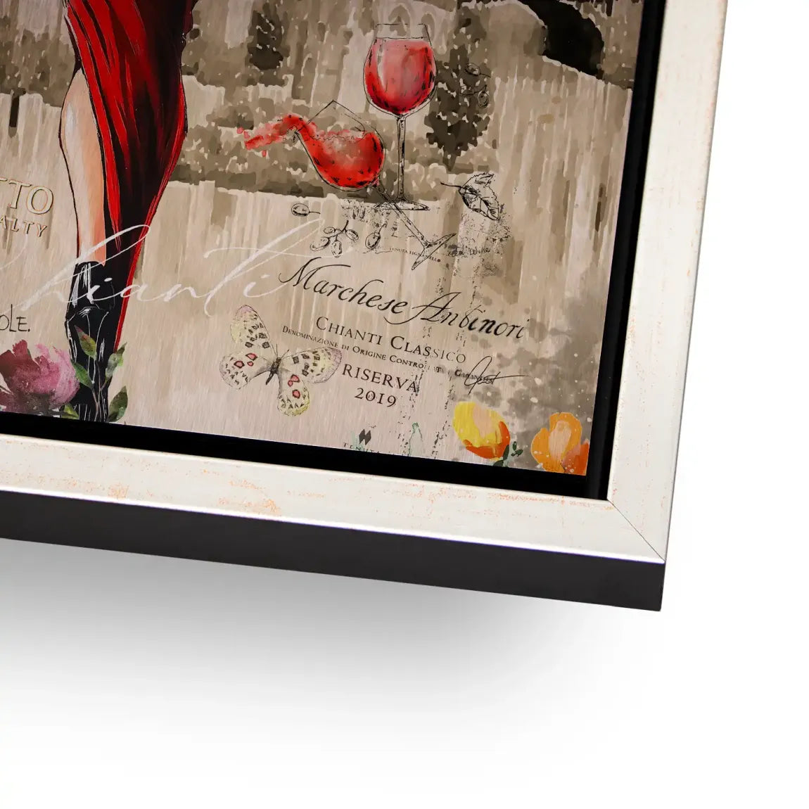 Dolce Vita Rosso Flair Aludibond Gebürstet INGALERIE