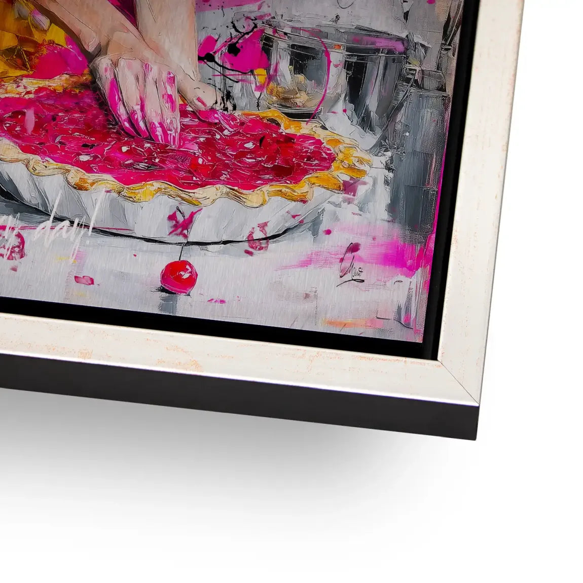 Cherry Bliss Audrey Hepburn Alu Gebürstet Bild