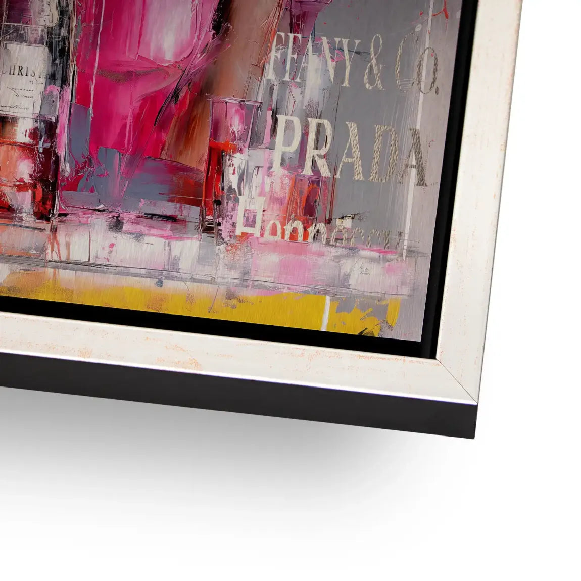 Champagne Bliss Audrey Hepburn Alu Gebürstet Bild