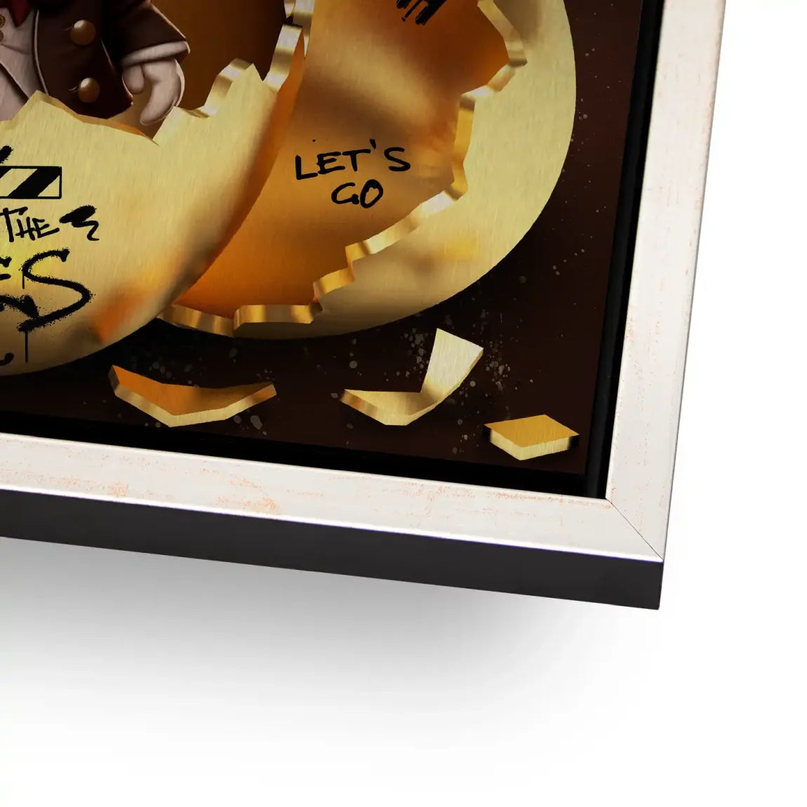 Money Master Dagobert Duck Alu Gebürstet Bild