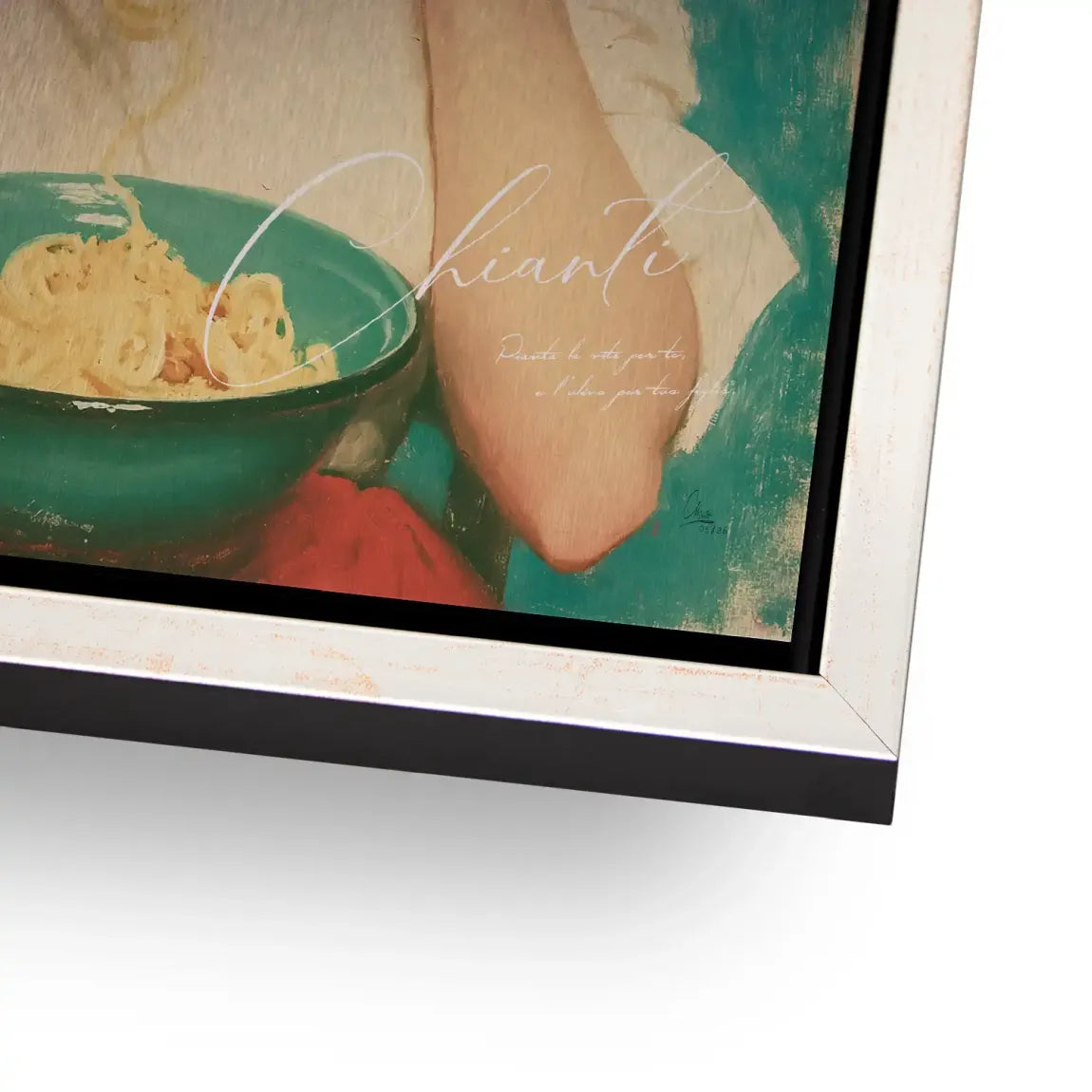 Marilyn Monroe Pasta Aluminiumbild gebürstet