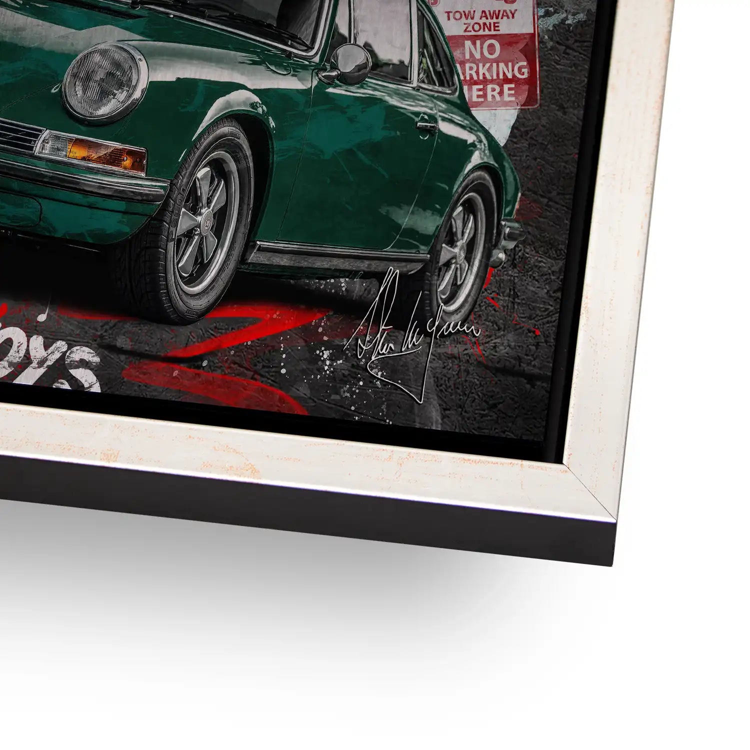 Steve 911 Aludibond Gebürstet - Alu Dibond Bild Gebürstet