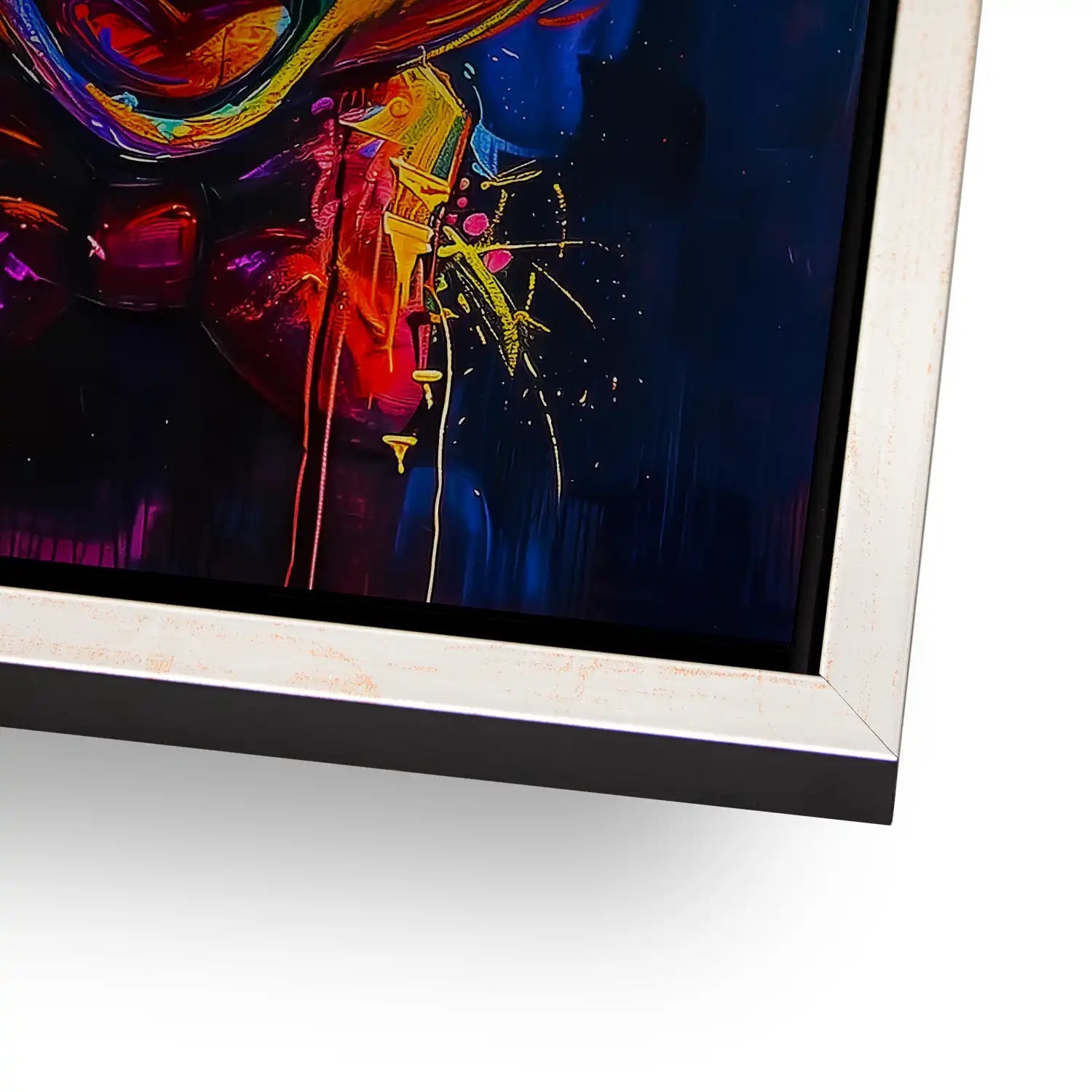 Micky Abstrakt Color Aludibond Gebürstet - INGALERIE