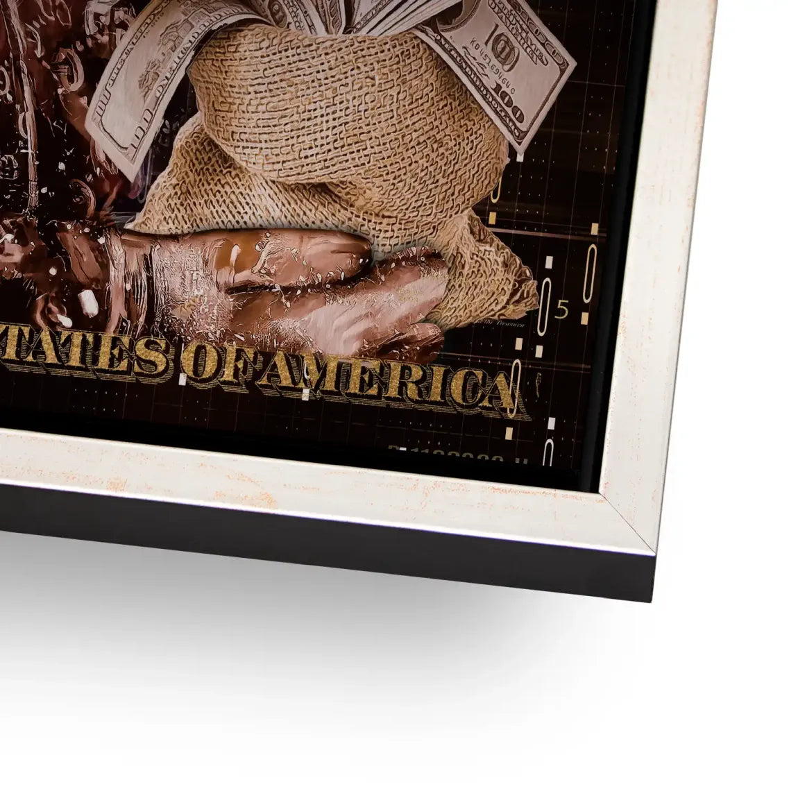 Mr Money Forbes Alu Gebürstet Bild