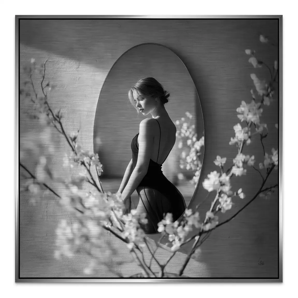 Velvet Muse Alu Gebürstet Bild