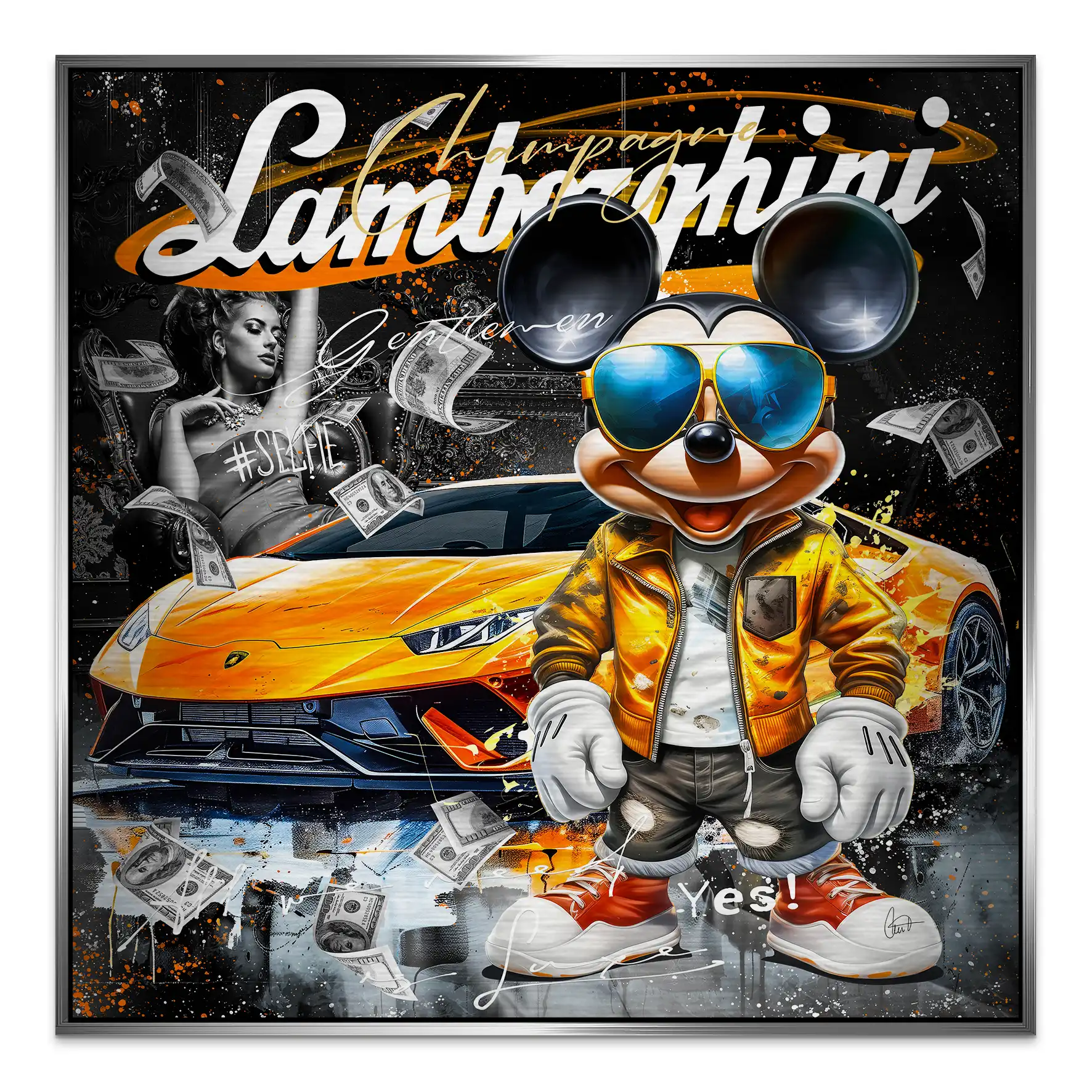 Micky Huracan Alu Gebürstet INGALERIE