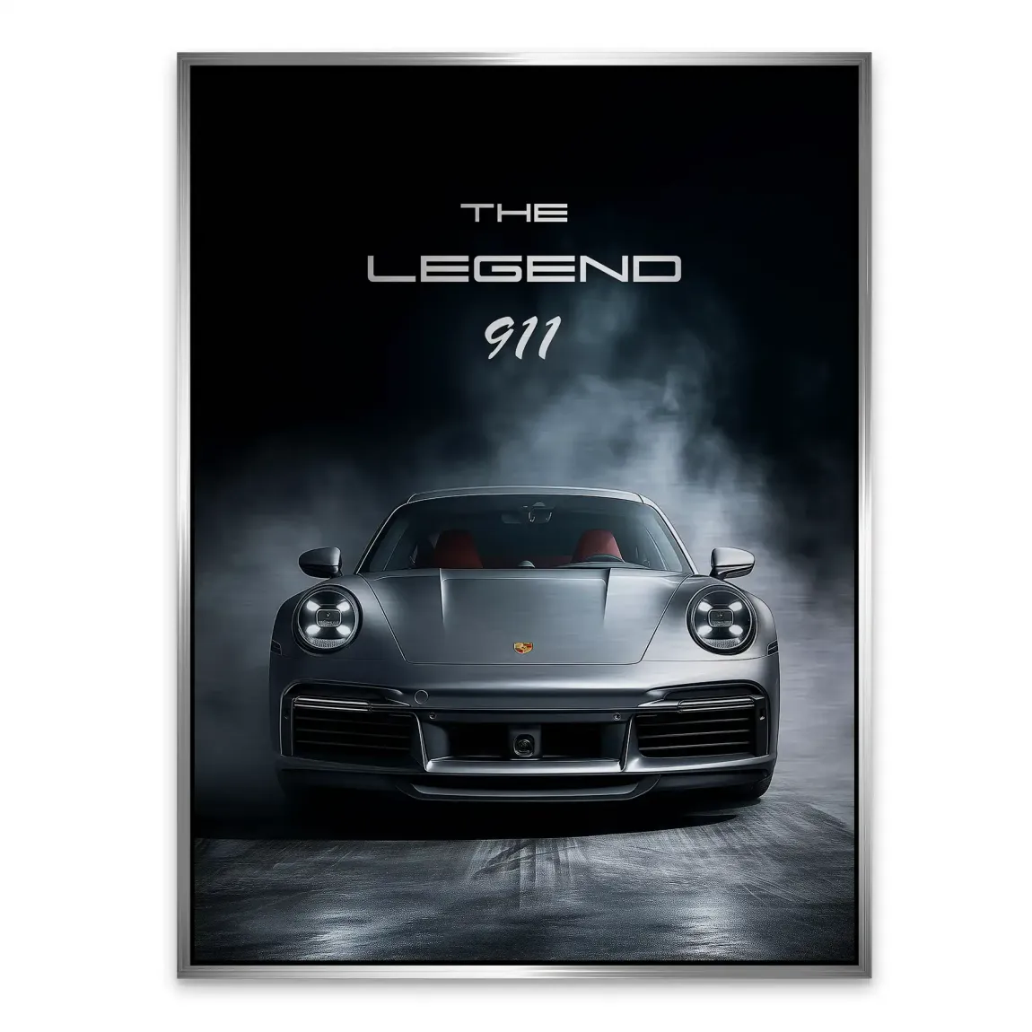 Silver Legend Porsche 911 Alu Gebürstet Bild