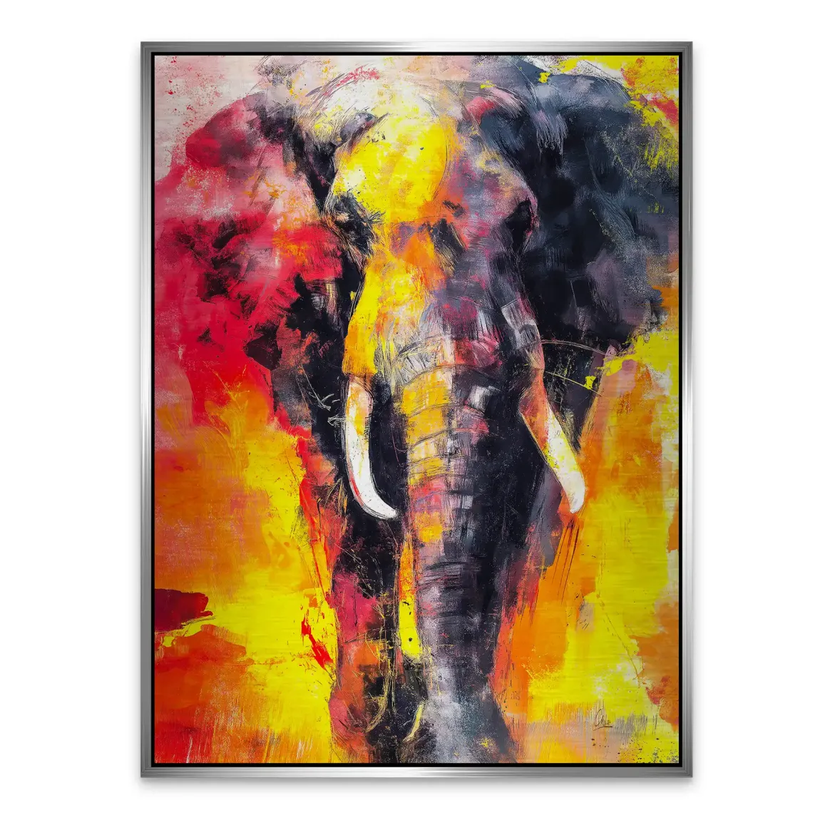 Majestic Elefant Aludibond Gebürstet INGALERIE