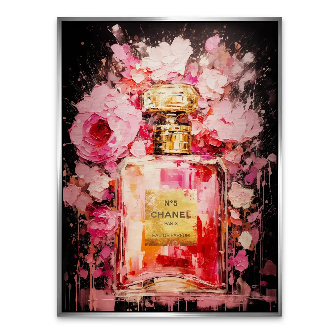 Essence of Velvet Bloom Alu Gebürstet Bild INGALERIE