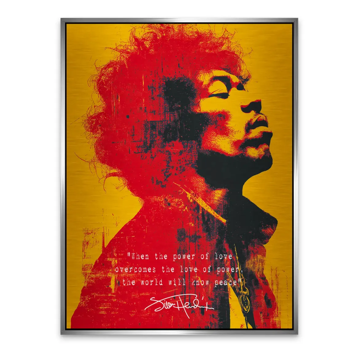 Electric Soul Hendrix Alu Gebürstet Bild