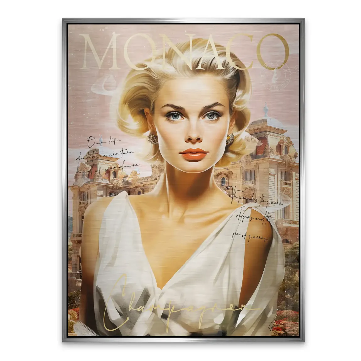 Grace Monaco Aludibond Gebürstet INGALERIE