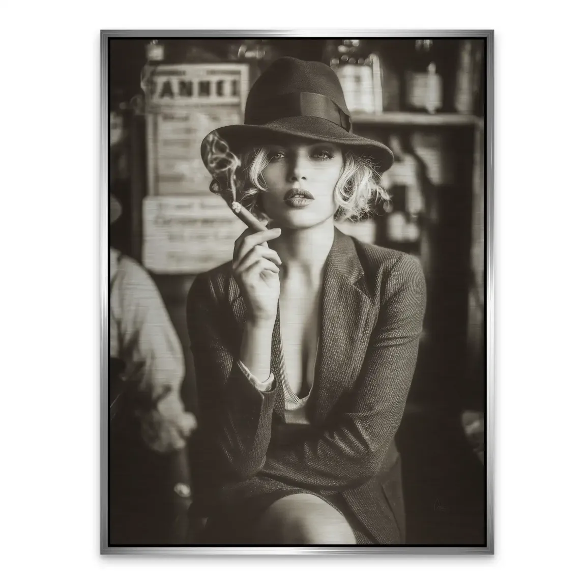 Beauty Cigar Alu Gebürstet Bild