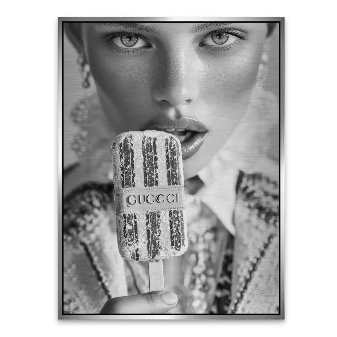 Gucci Ice Noir Alu Gebürstet Bild