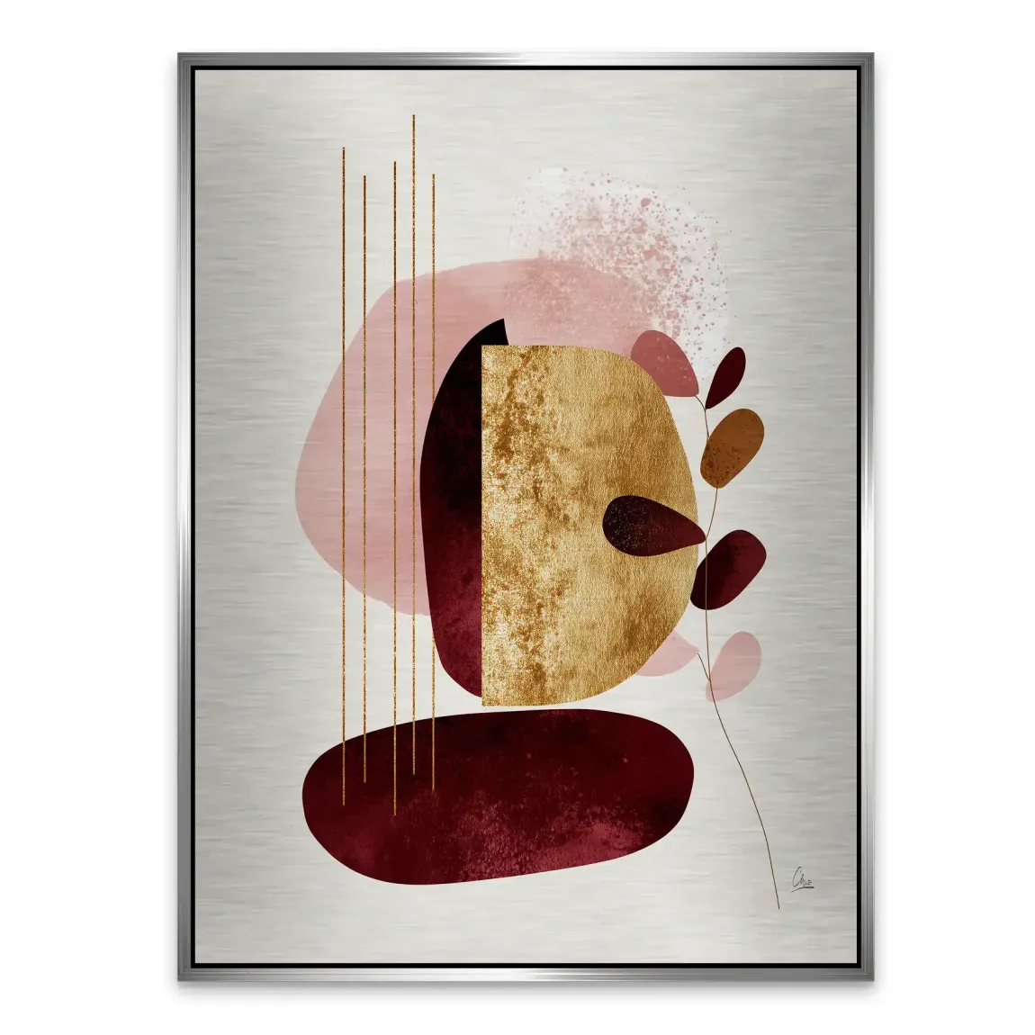 Velvet Shape Alu Gebürstet Bild