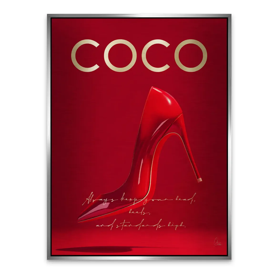 Coco Heels Alu Gebürstet Bild