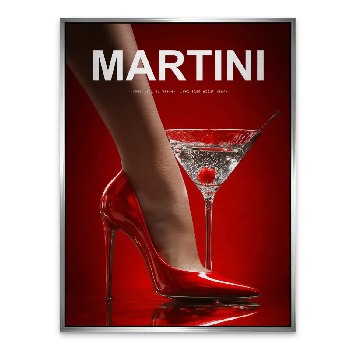 Martini Red Desire Alu Gebürstet Bild
