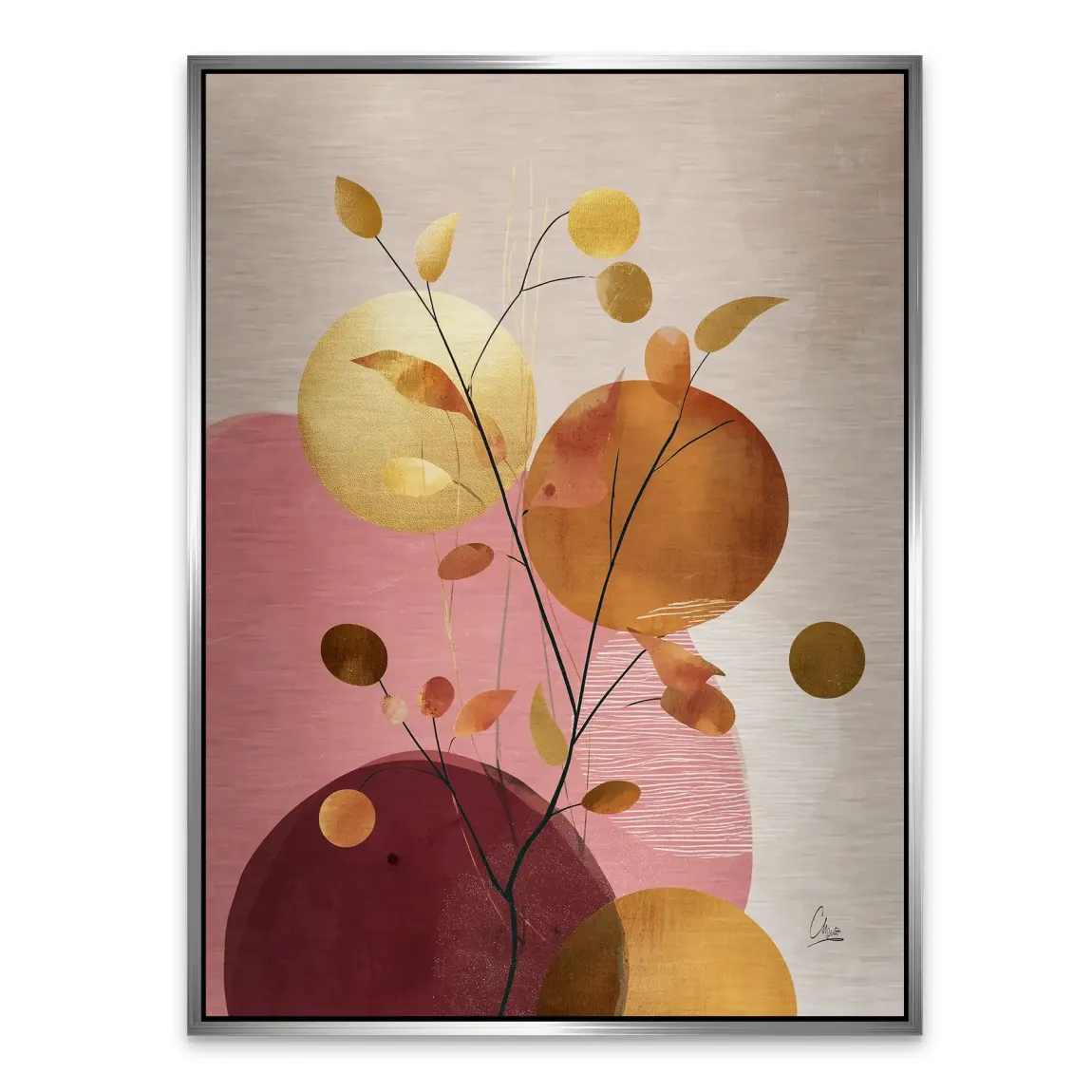 Golden Terra Harmony Alu Gebürstet Bild