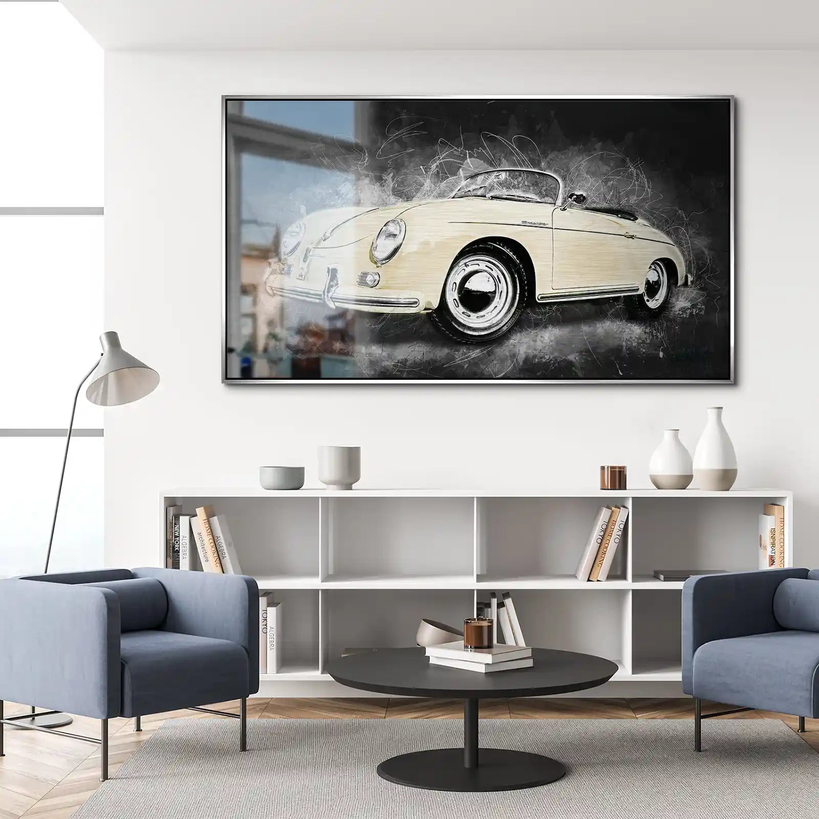Ivory Elegance – Porsche Speedster 365 Alu gebürstet Bild INGALERIE
