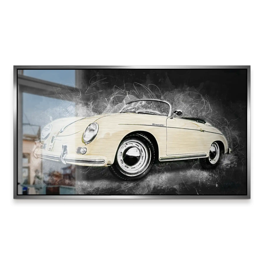 Ivory Elegance – Porsche Speedster 365 Alu gebürstet Bild INGALERIE