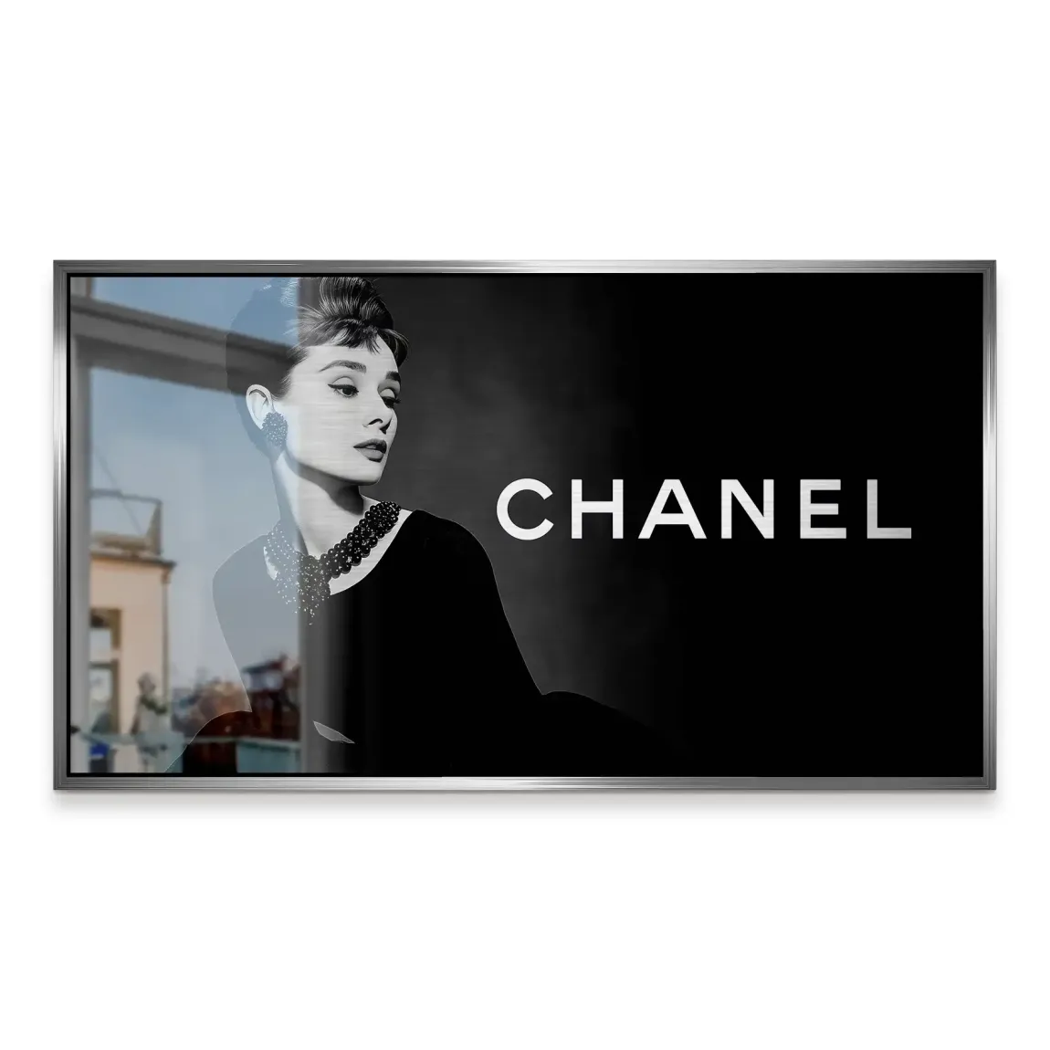 Audrey Noir Elegance Alu Gebürstet