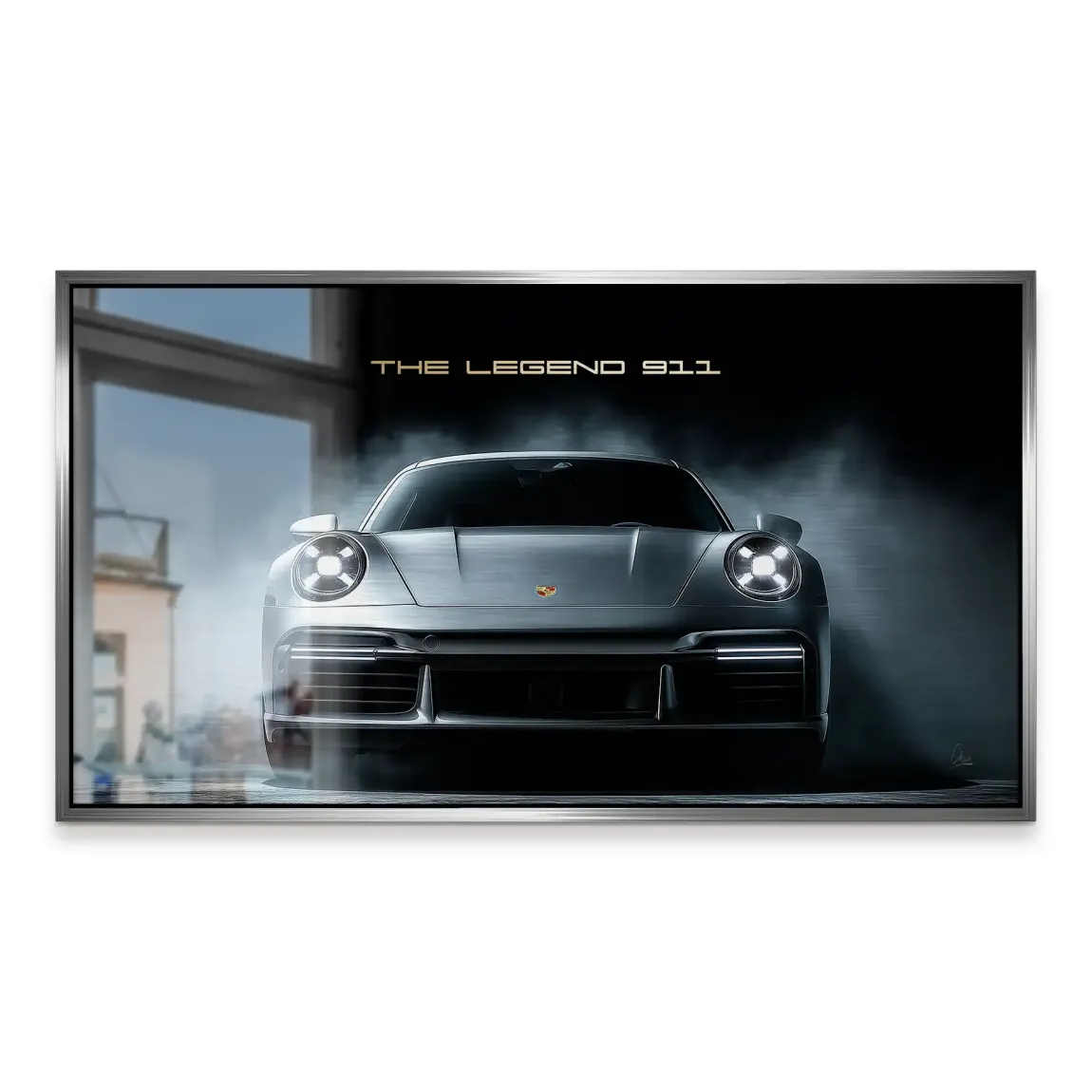 911 Silver Legend Alu Gebürstet