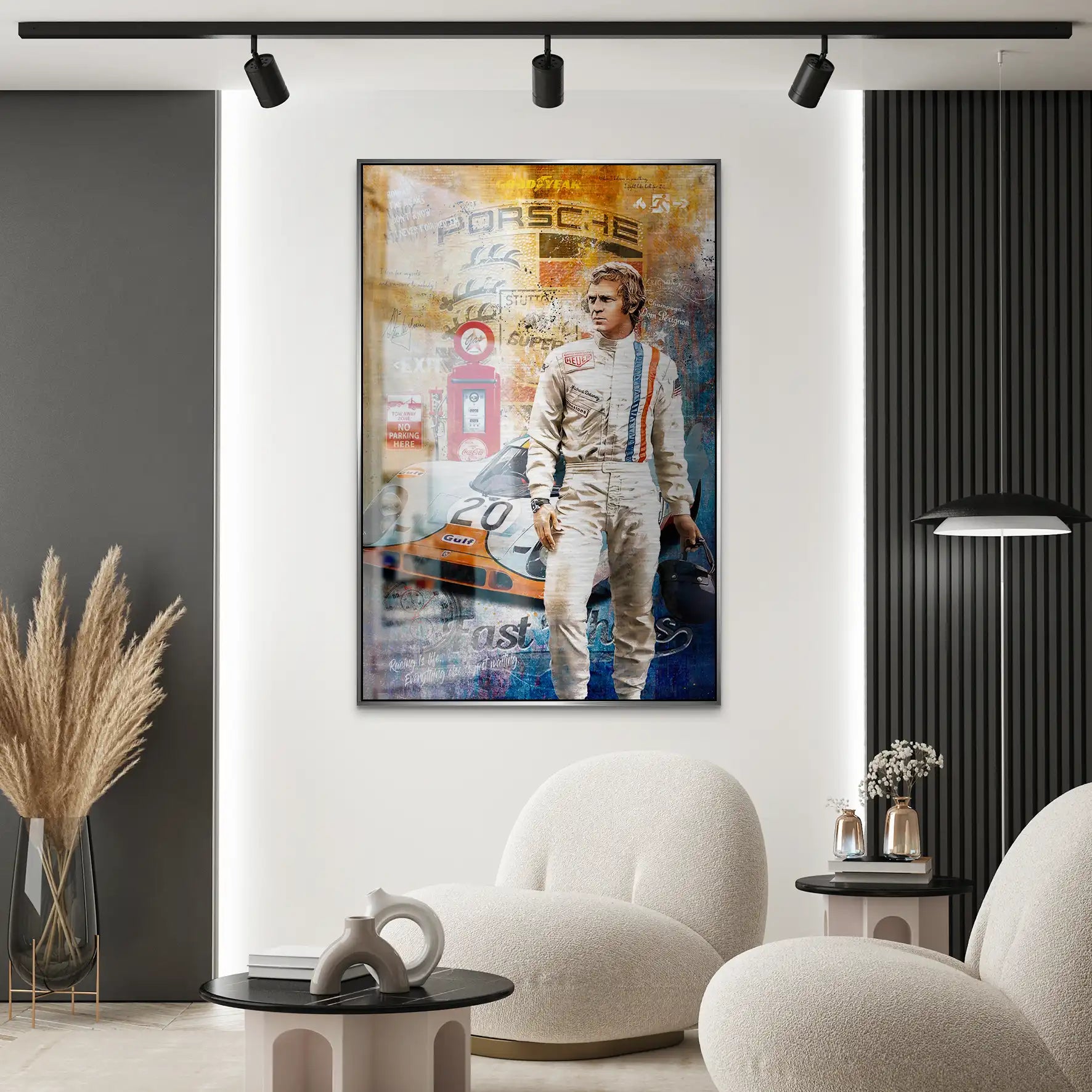 Steve Fast Wheels AluDibond Gebürstet INGALERIE