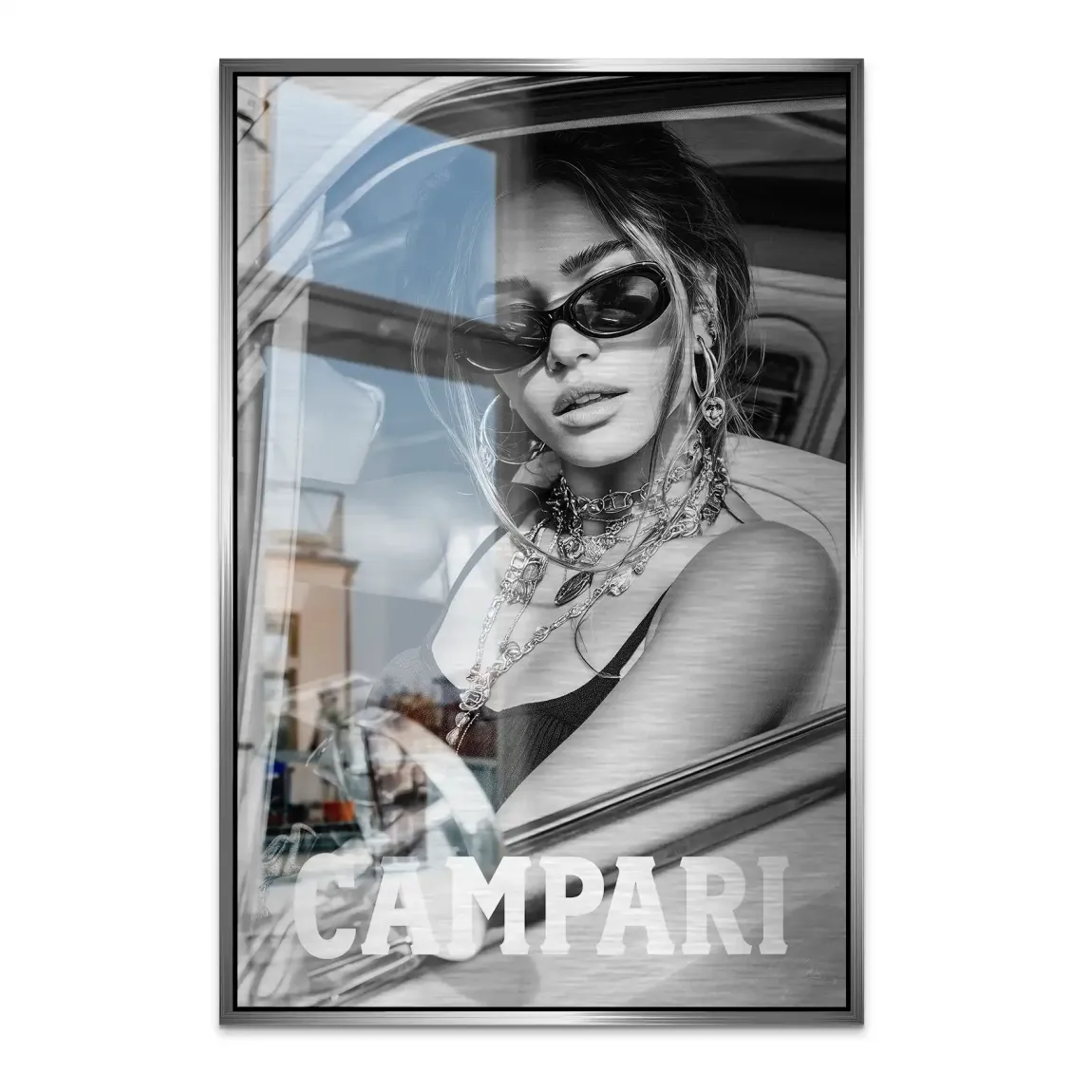 Summer Glam Alu Dibond Bild gebürstet