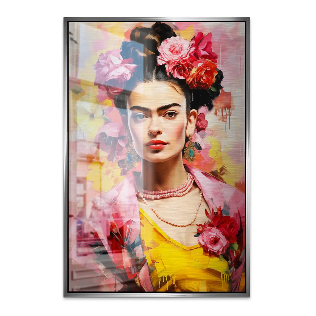 Beauty Frida Alu Gebürstet Bild INGALERIE