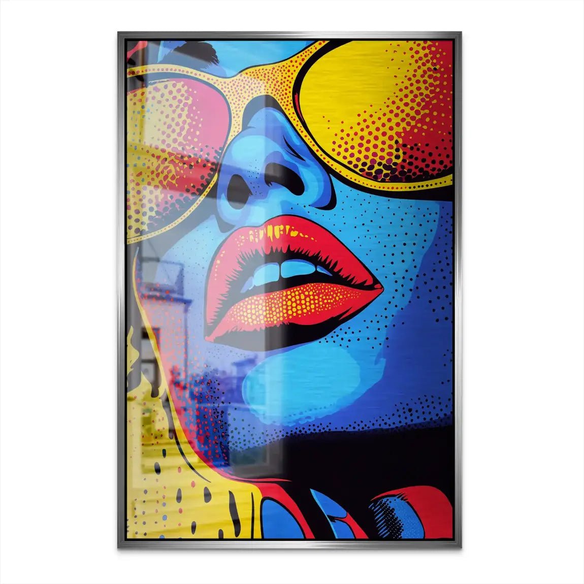 In the Sun Pop Art AluDibond Gebürstet INGALERIE