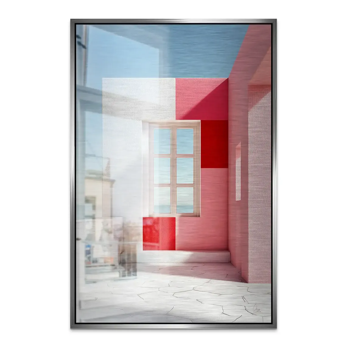 Ocean Vista Alu Dibond Bild gebürstet - INGALERIE | Dein Onlineshop für moderne Wandbilder