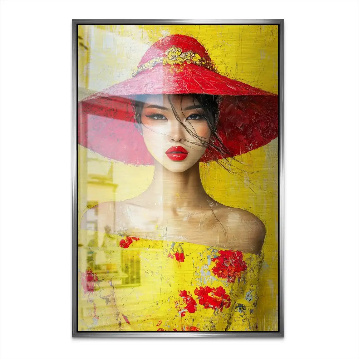 Asia Queen Alu Gebürstet Bild INGALERIE