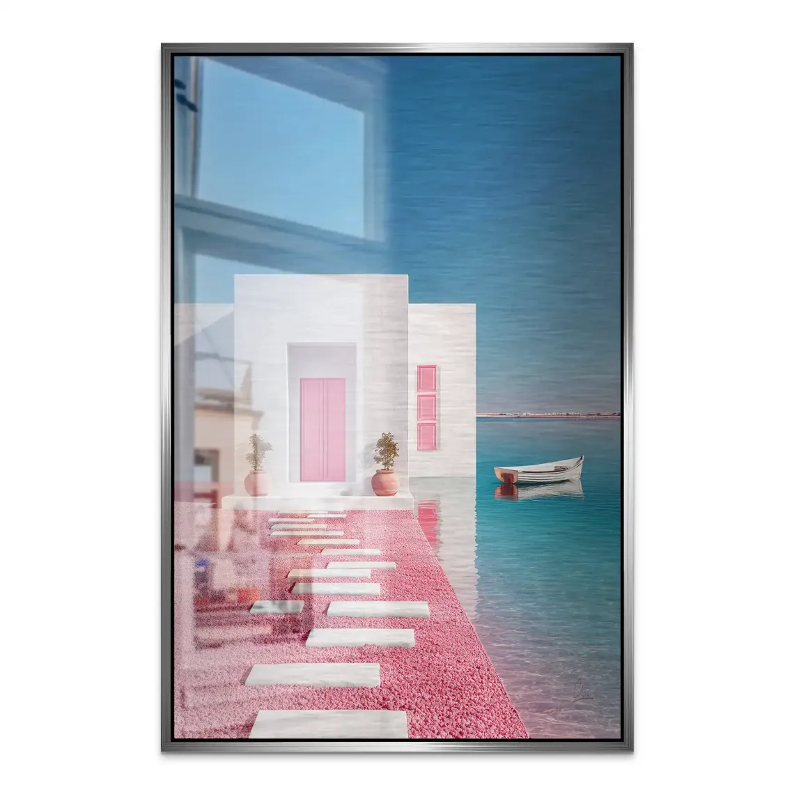 Casa Aurora Alu Dibond Bild gebürstet